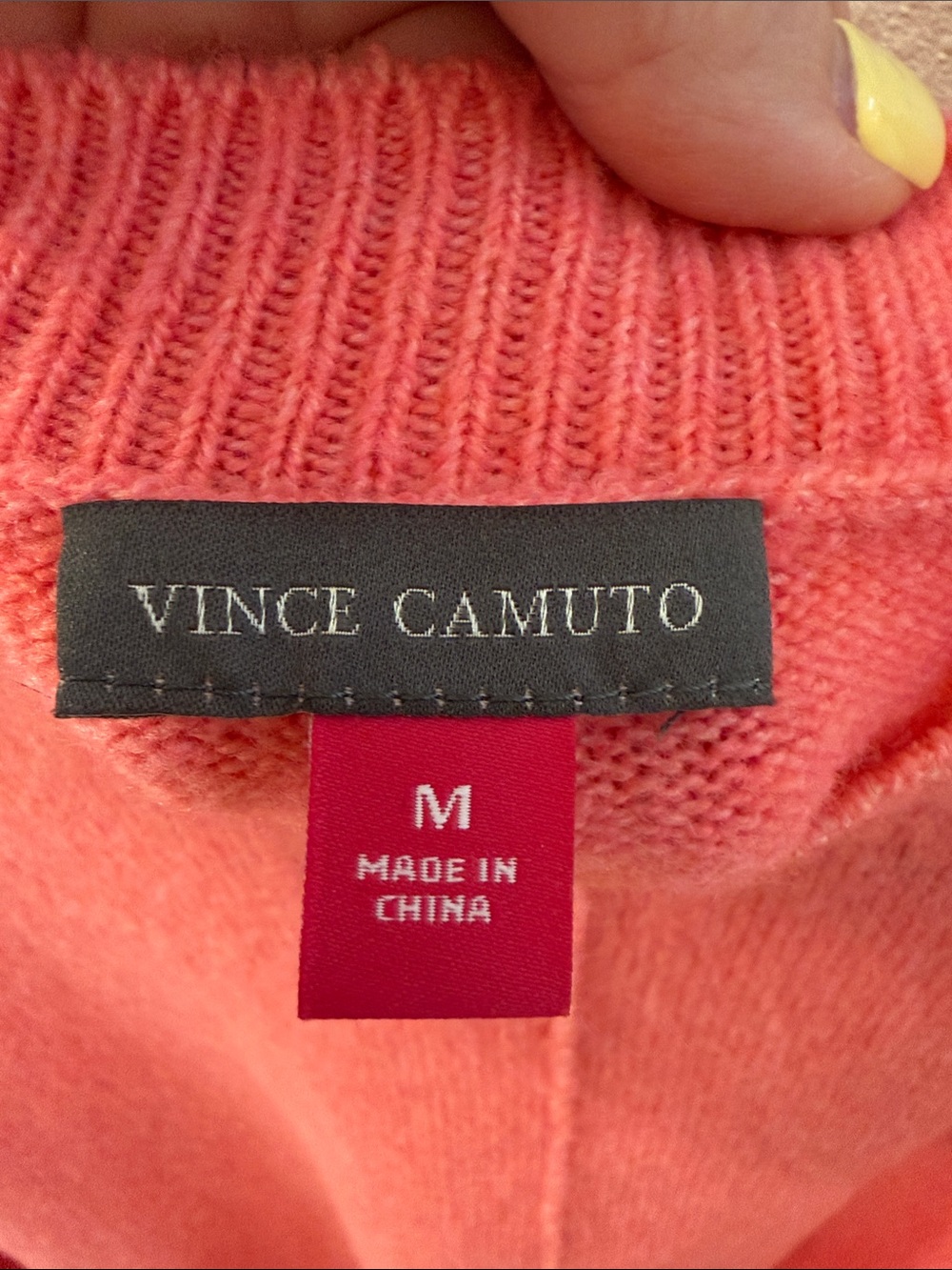 Vince Camuto Coral Crewneck Sweater - Picture 2 of 2